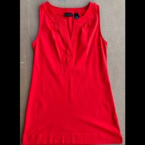 New York and Co red coral medium casual cute dress